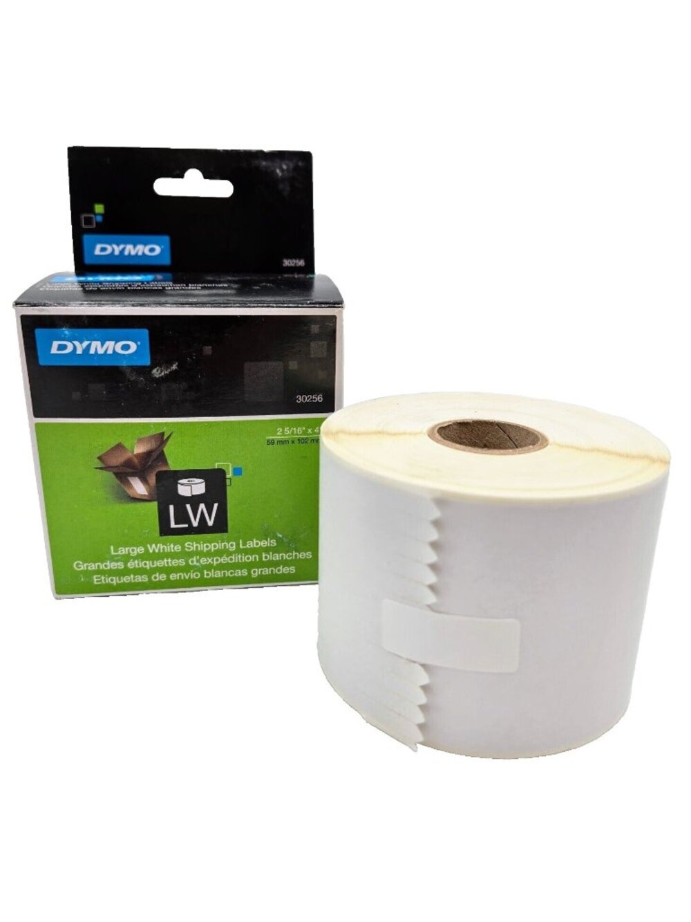 DYMO Label Writer Shipping Labels 2 5/16” x 4” White 300 Labels/Roll 30256 New